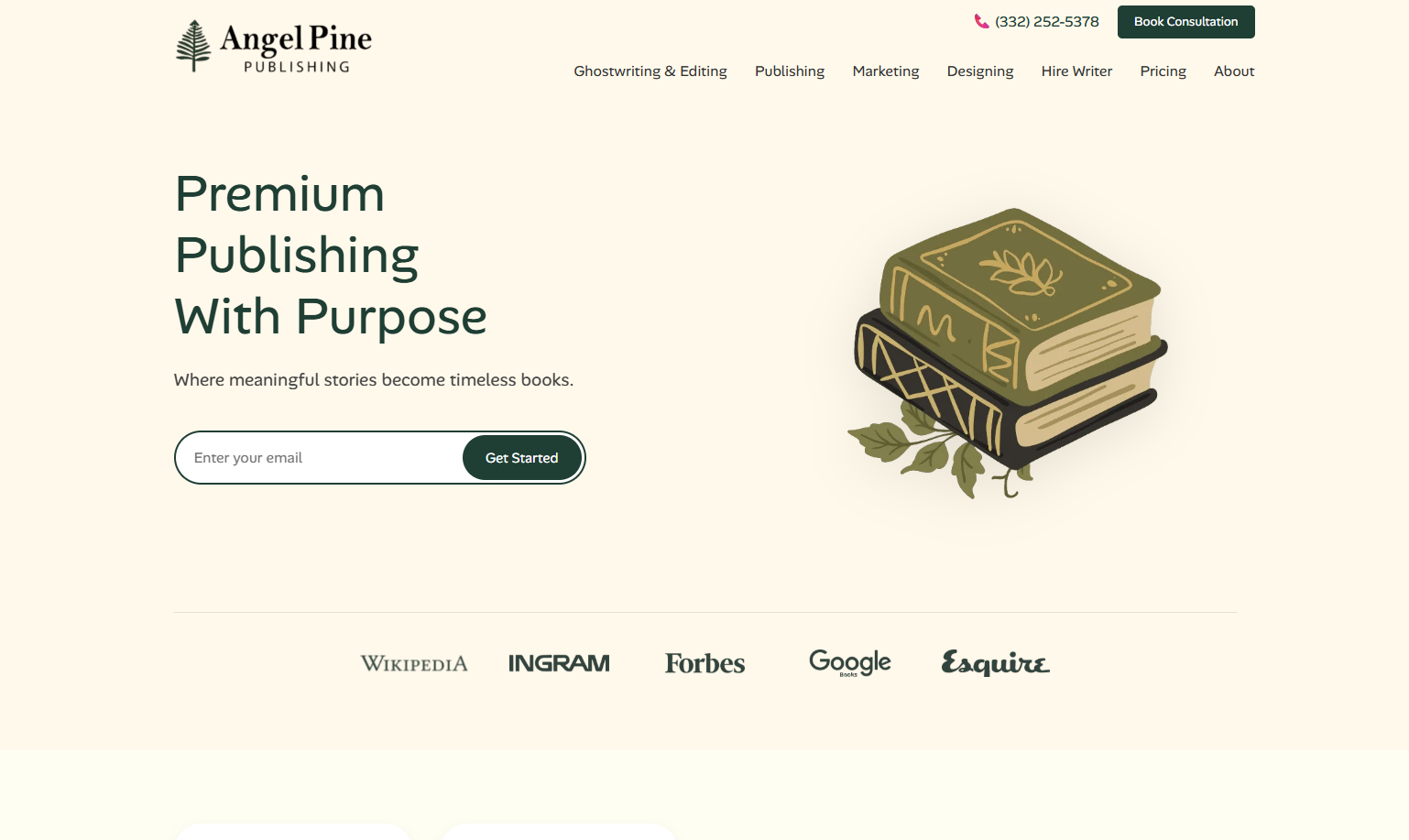 Angel Pine Publishing - Premier ghostwriting and editing services